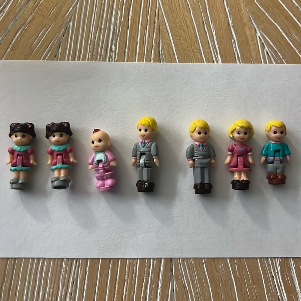 1994 Lot of 7 Lewis Galoob My Pretty Dollhouse Figures